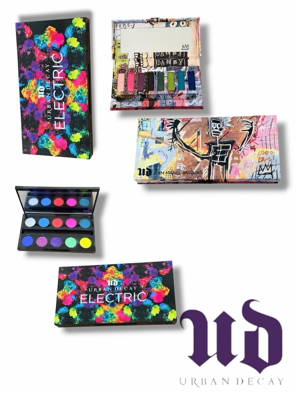 Urban Decay Vibrant Eyeshadow Palettes - Jean Michel Basquiat & Electric